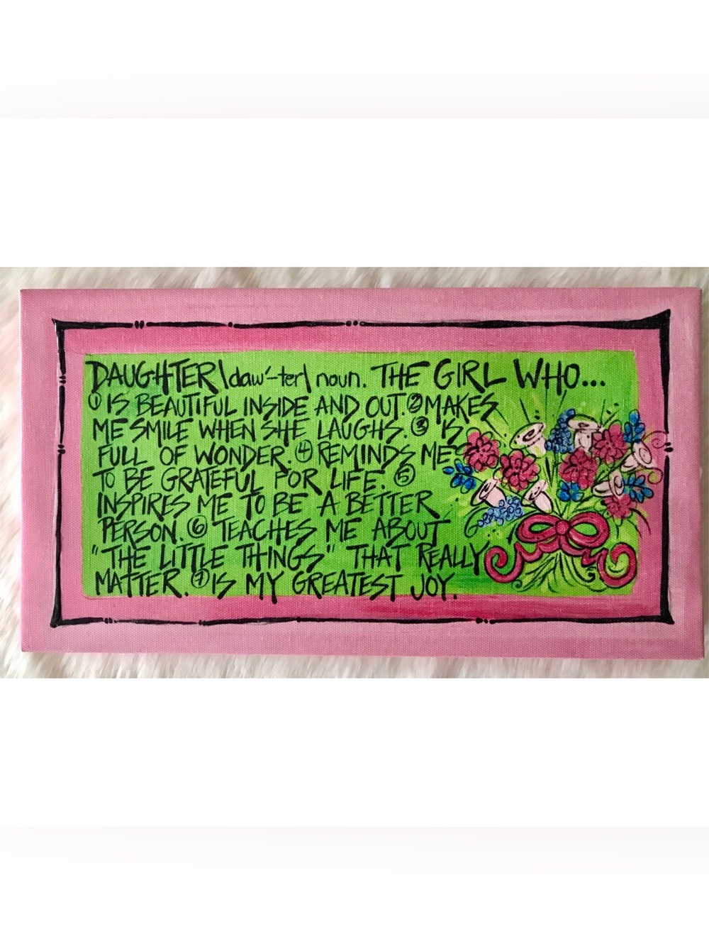 DAUGHTER Art on Canvas